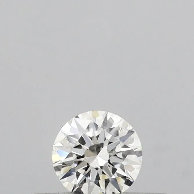 0.14ct Round Natural Diamond (Colour F, Clarity VS2, Cut EX, IGI Certified)