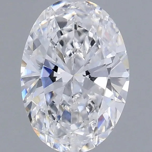 0.87ct Oval Lab Grown Diamond (Colour D, Clarity VS1, IGI Certified)
