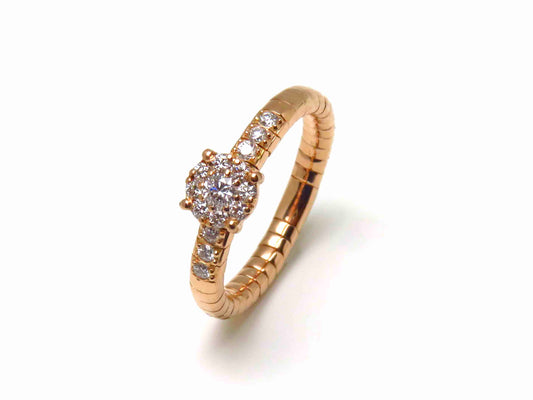 C&C Gioielli - Stretch Ring aus 750er Rosègold
