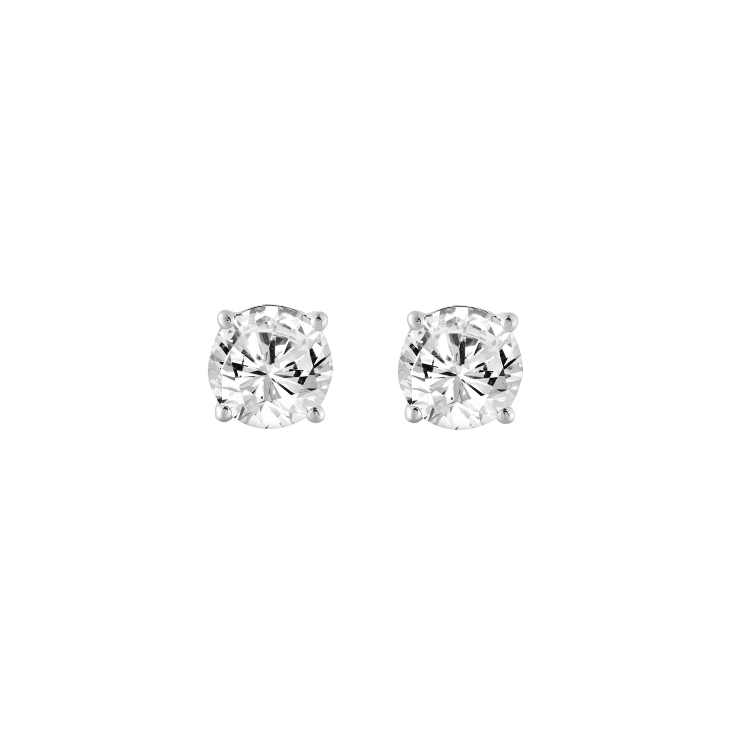 Ohrstecker 585er Weißgold 0.25ct Labor Diamanten