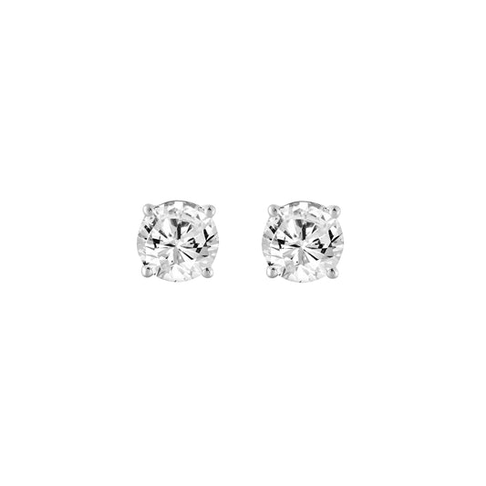 Ohrstecker 585er Weißgold 0.25ct Labor Diamanten