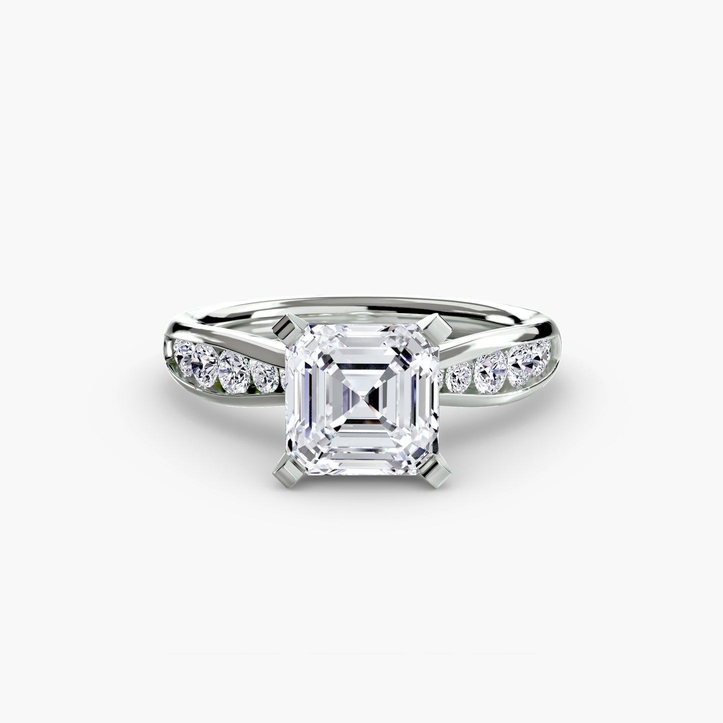 solitär pavé diamant 3
