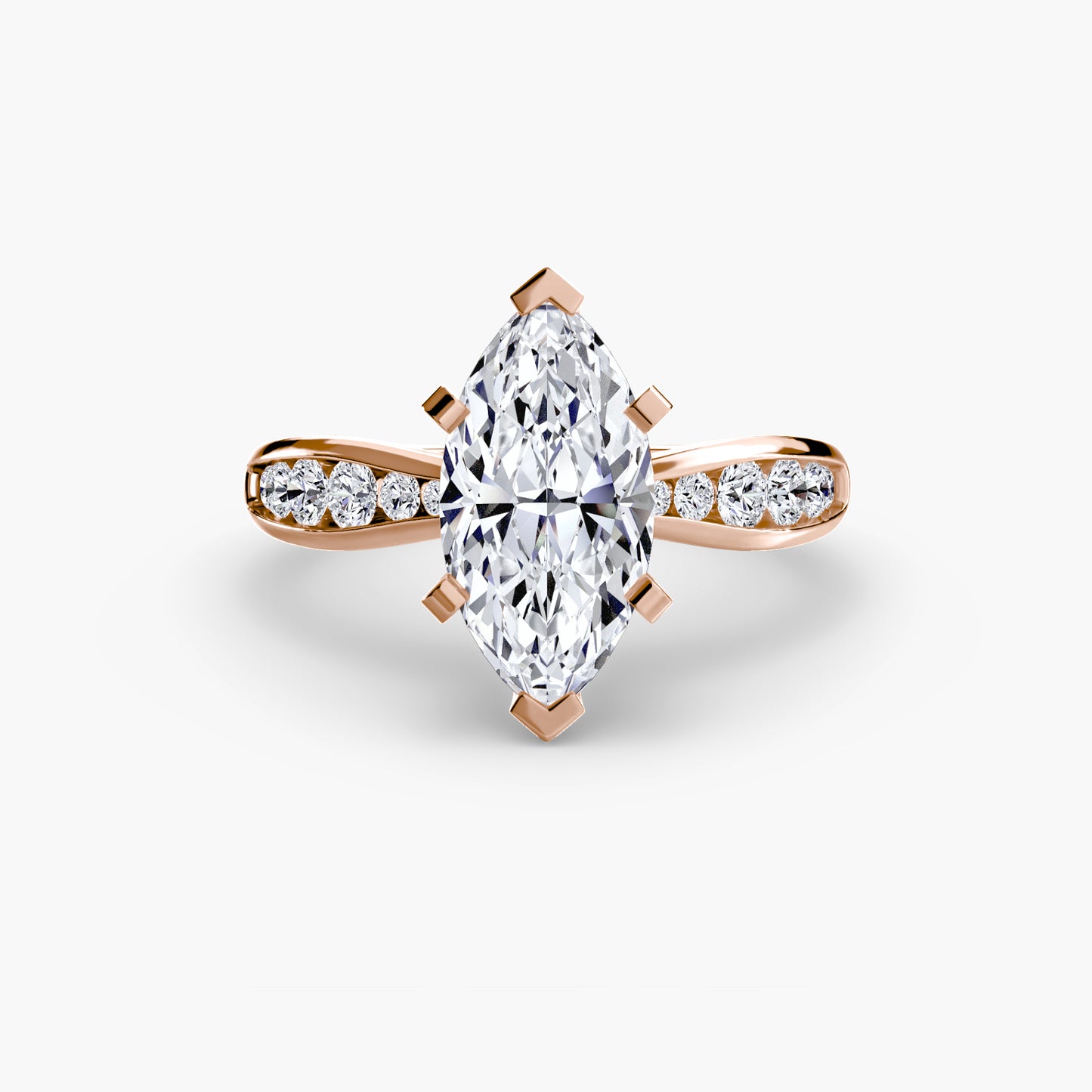 solitär pavé diamant 3