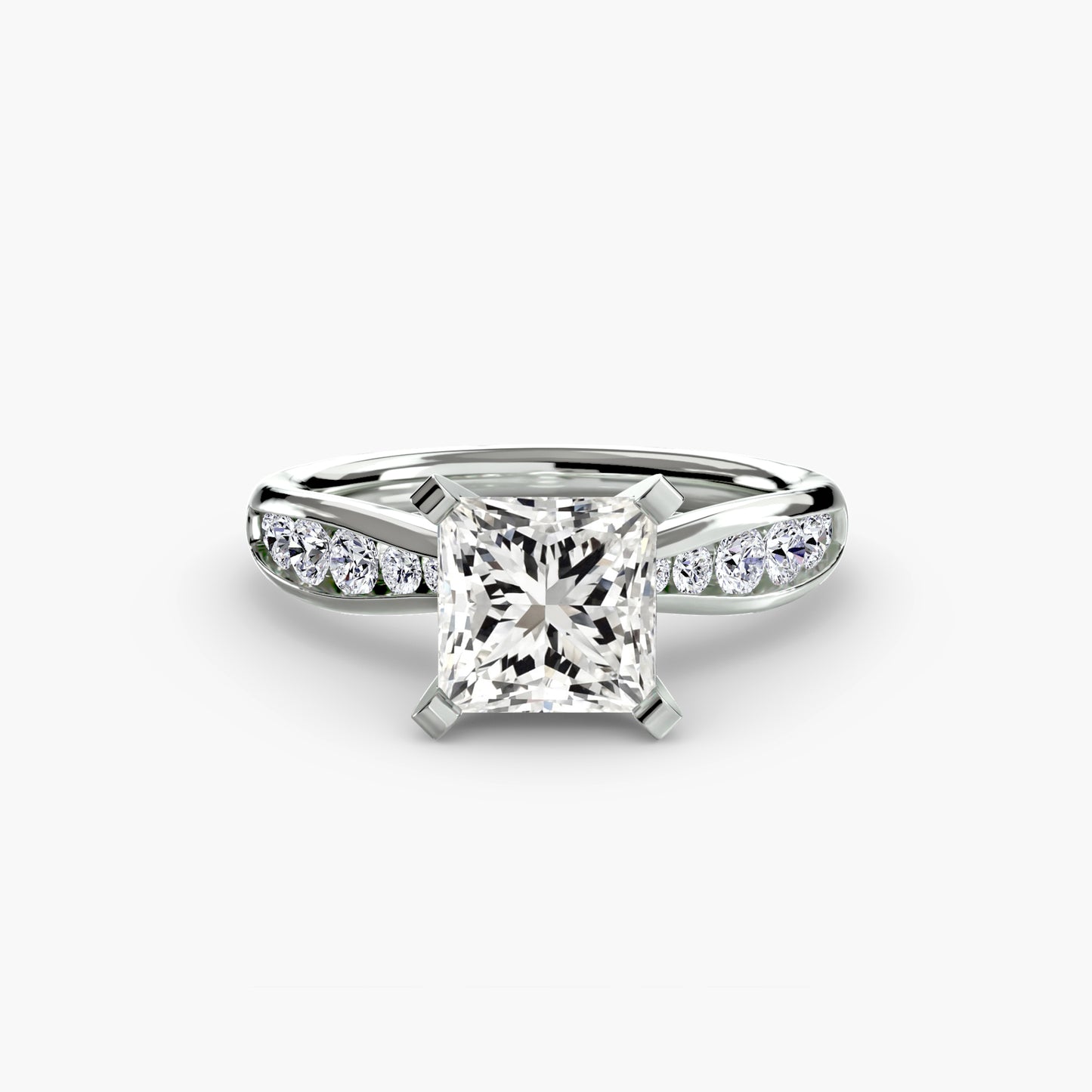 solitär pavé diamant 3