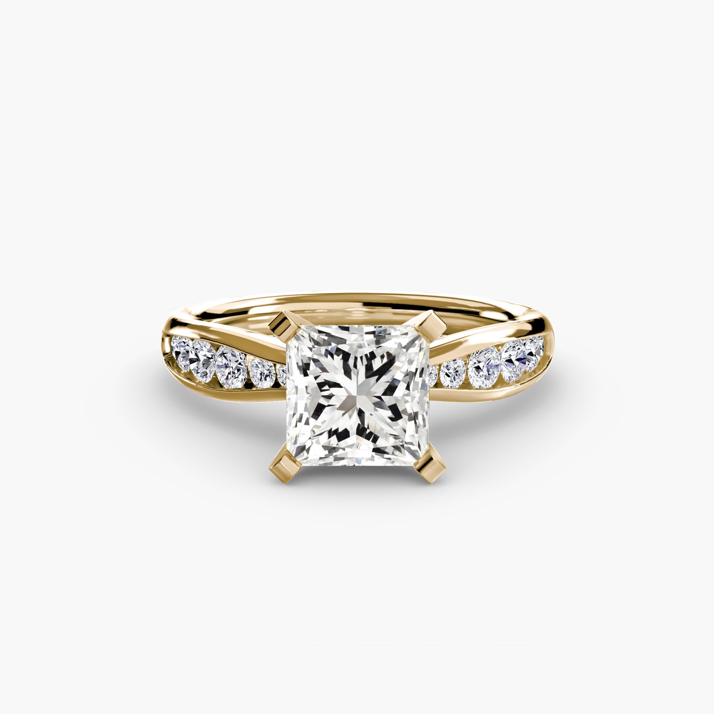 solitär pavé diamant 3