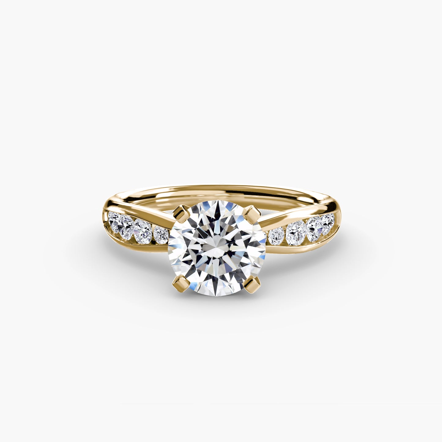 solitär pavé diamant 3