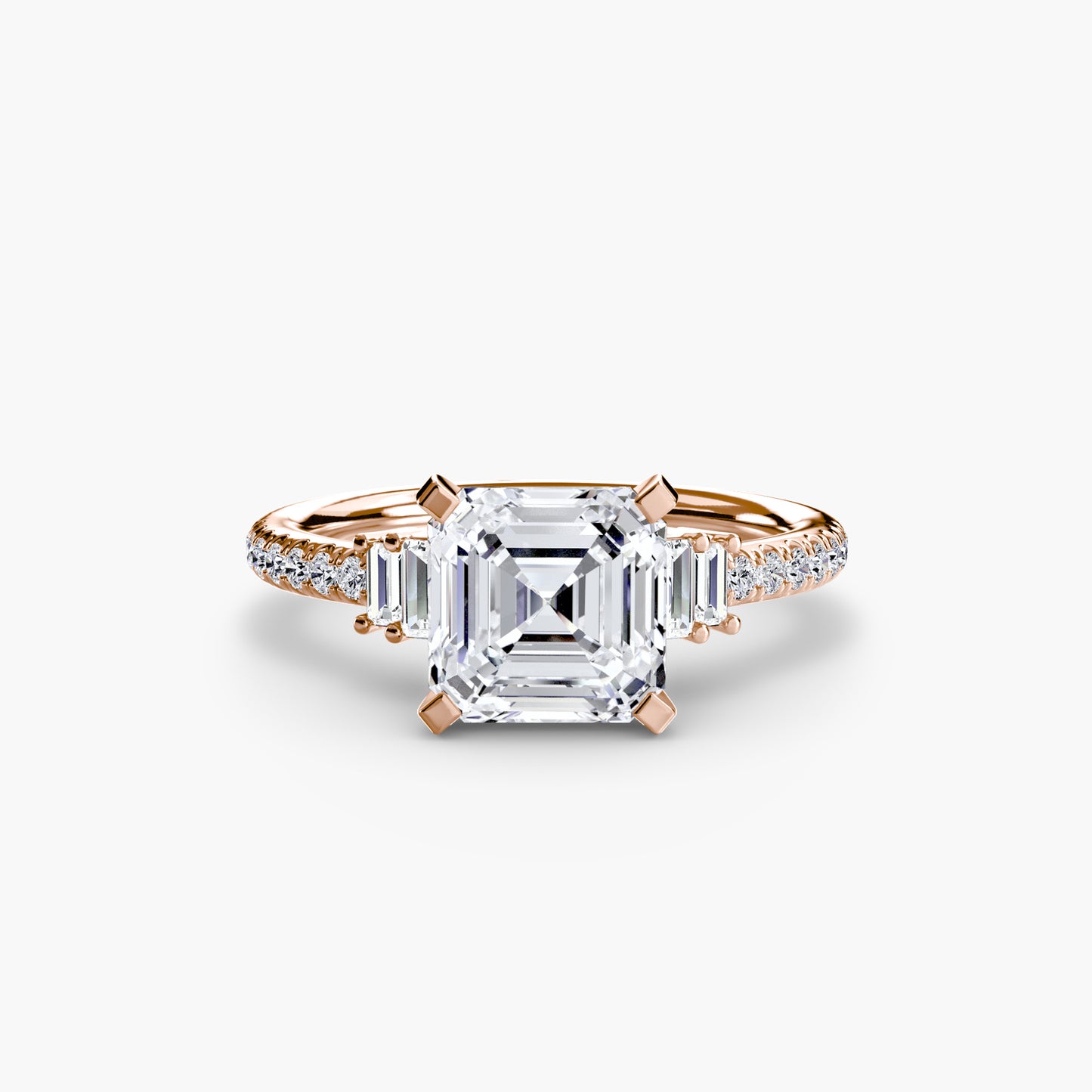 solitär pavé diamant 4
