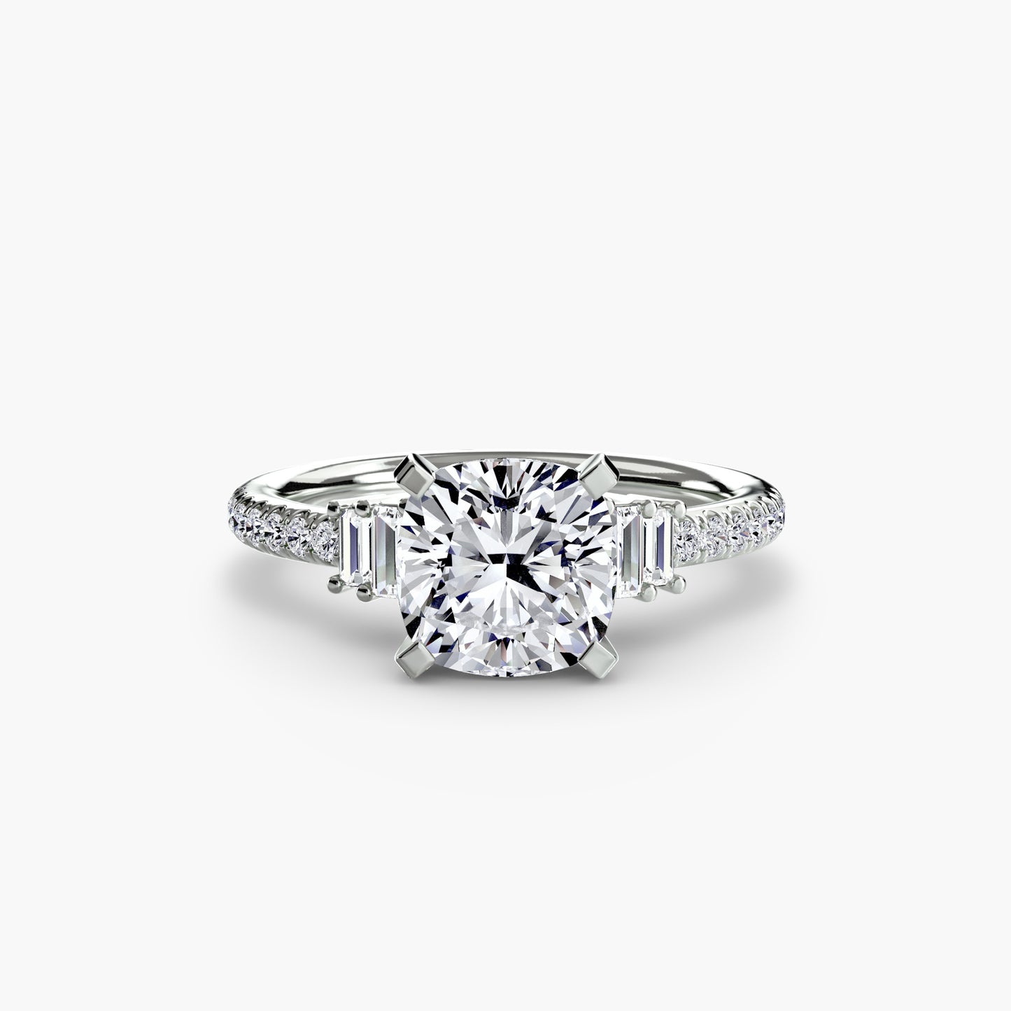 solitär pavé diamant 4