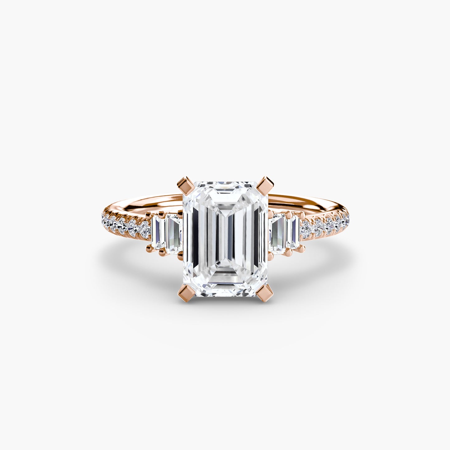 solitär pavé diamant 4