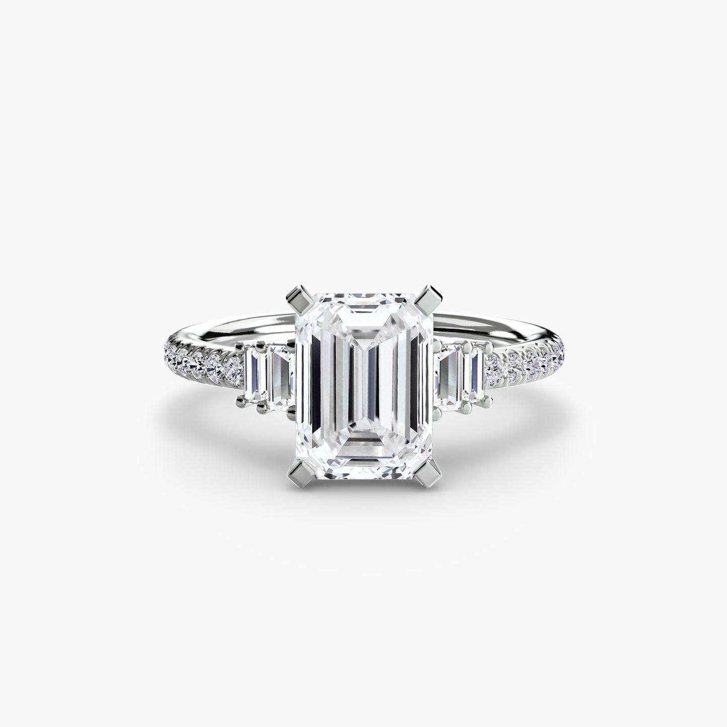 solitär pavé diamant 4