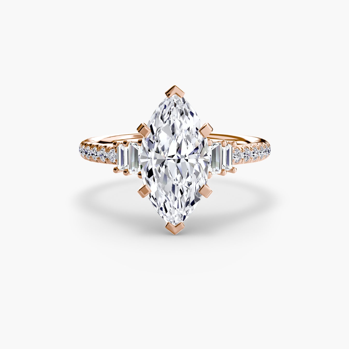 solitär pavé diamant 4