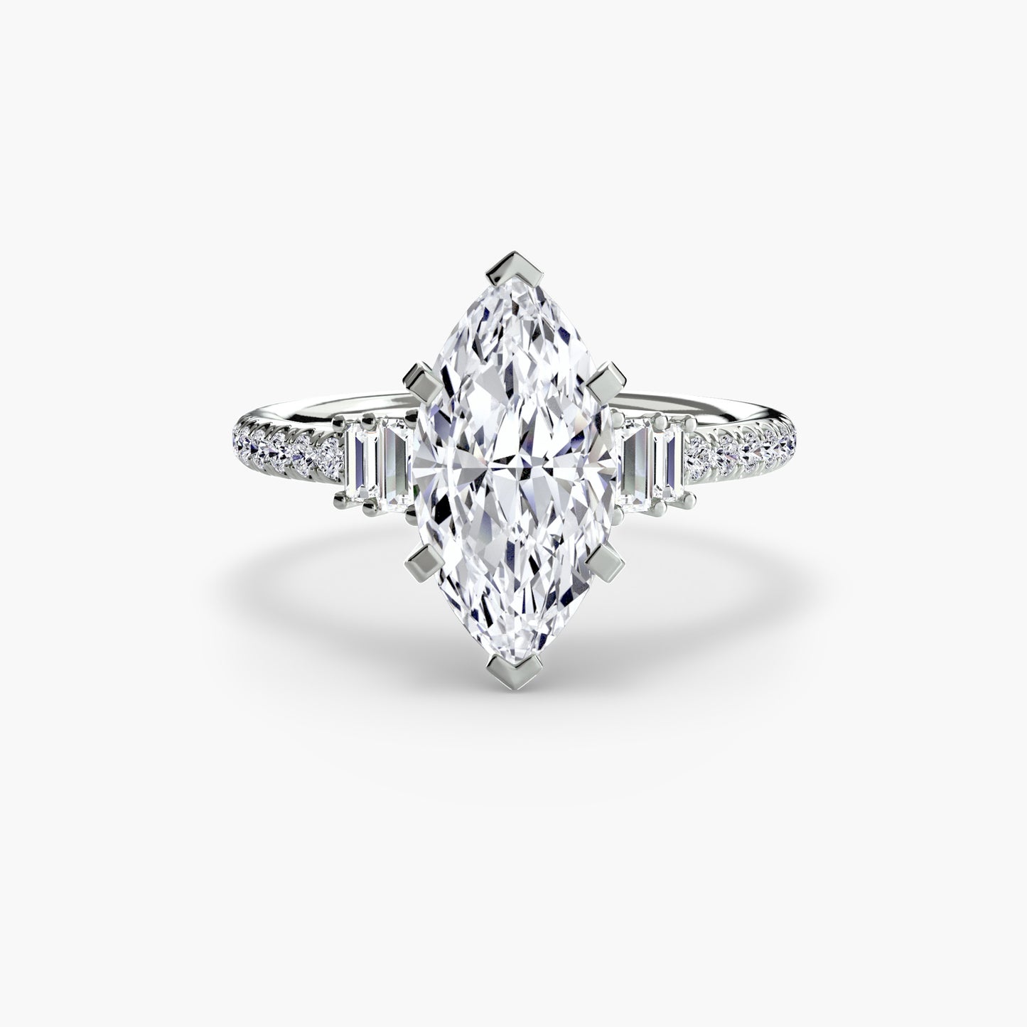 solitär pavé diamant 4