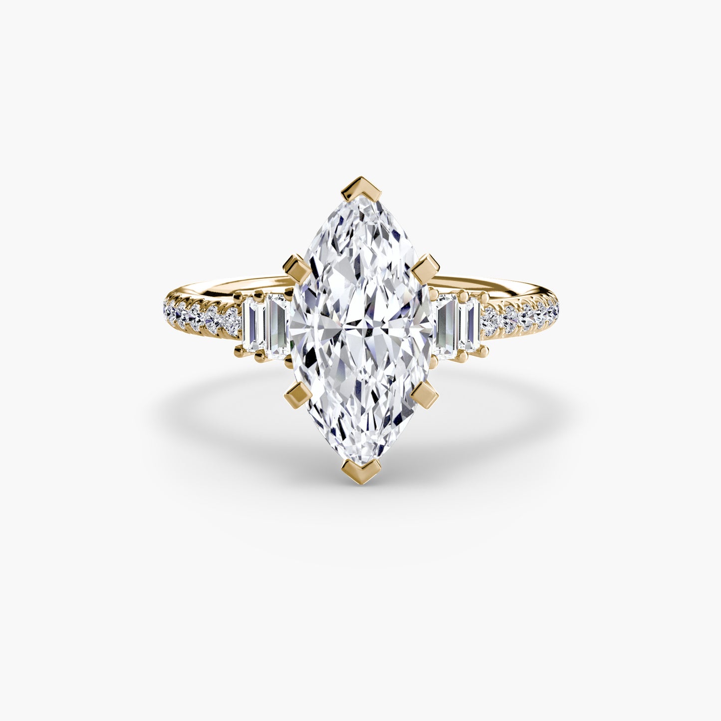 solitär pavé diamant 4