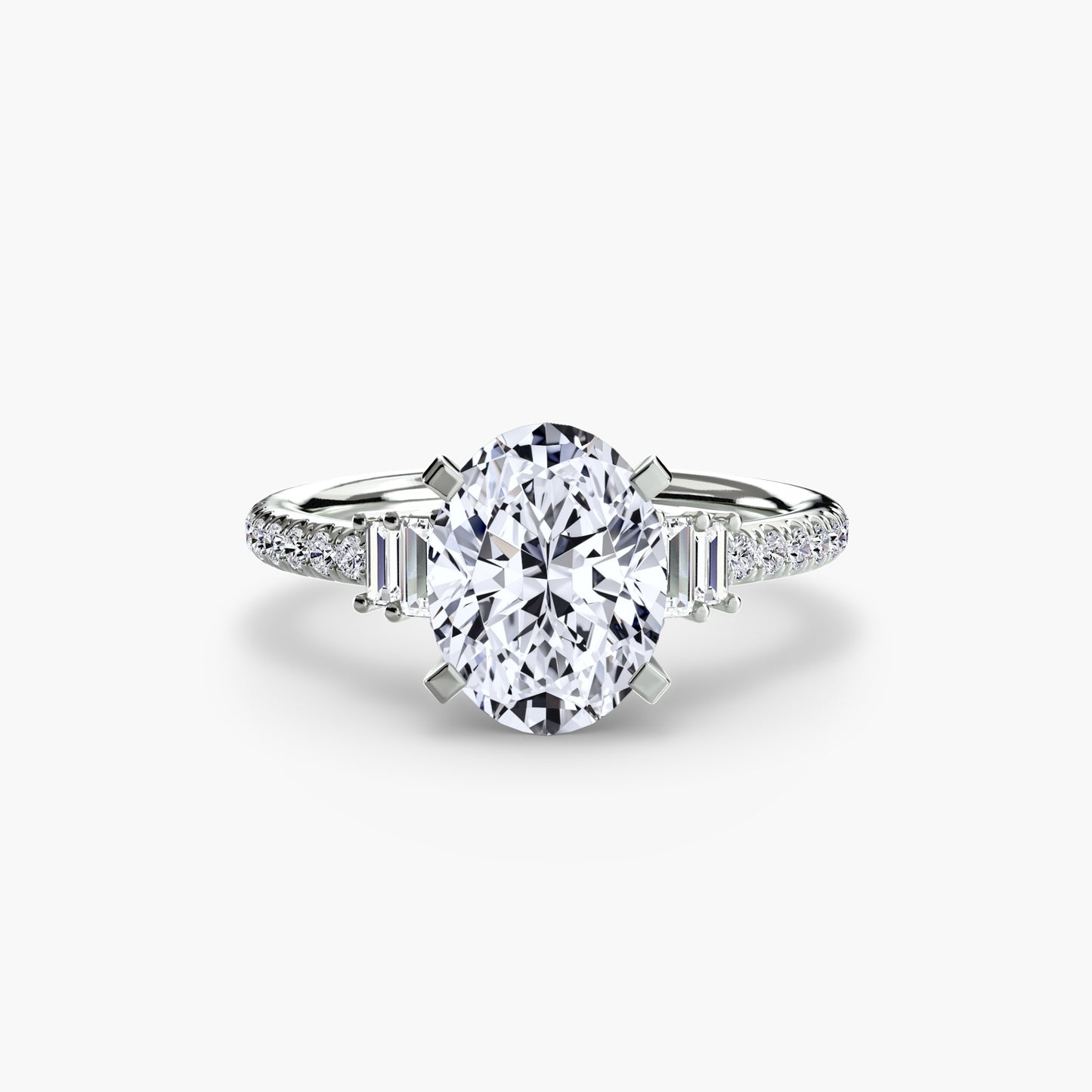 solitär pavé diamant 4