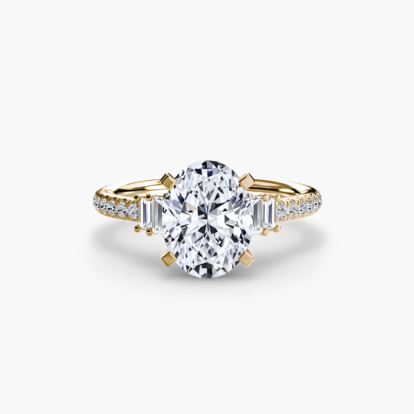 solitär pavé diamant 4
