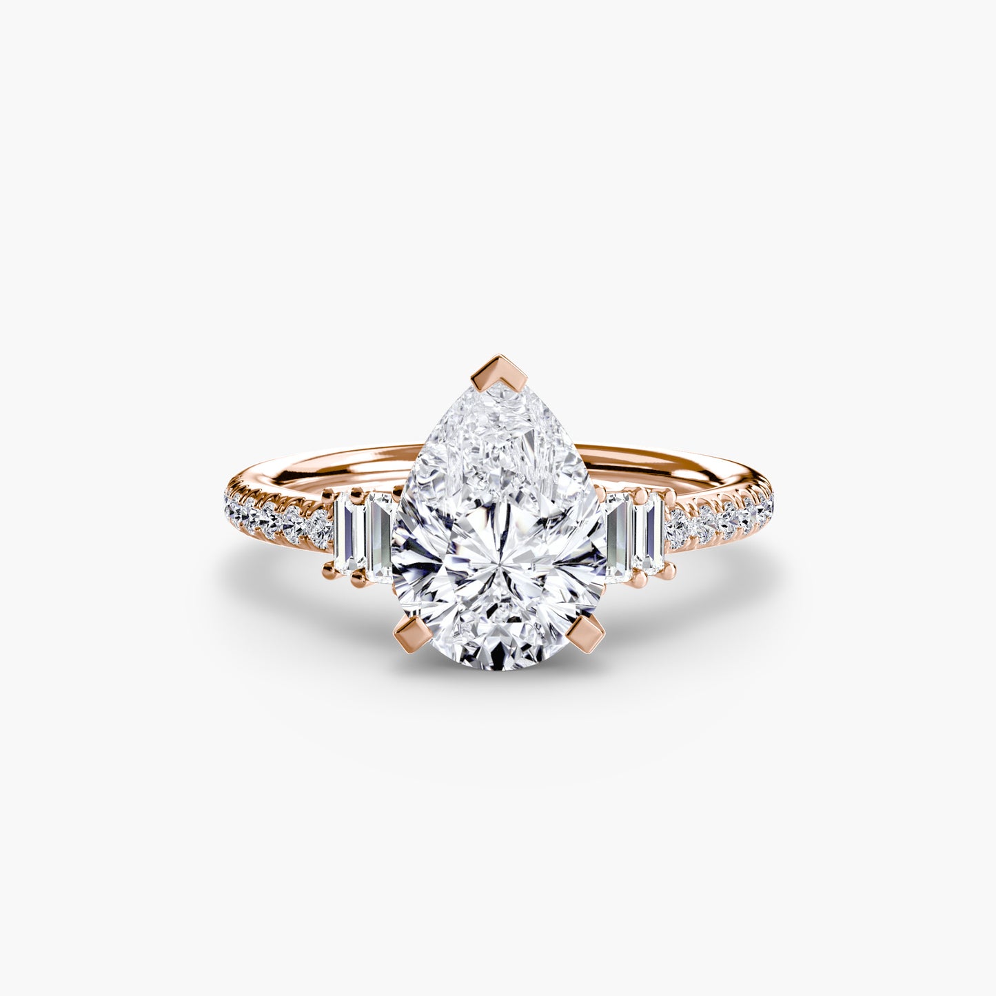 solitär pavé diamant 4