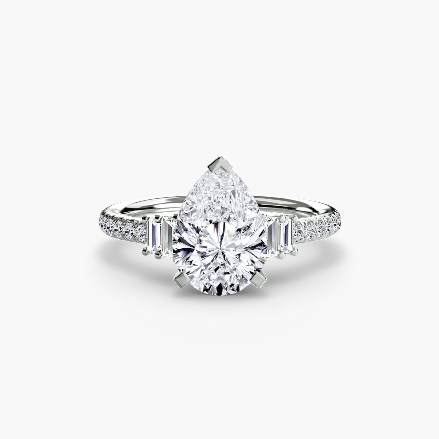 solitär pavé diamant 4