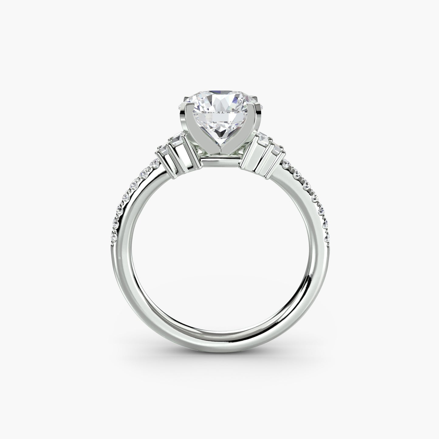 solitär pavé diamant 4