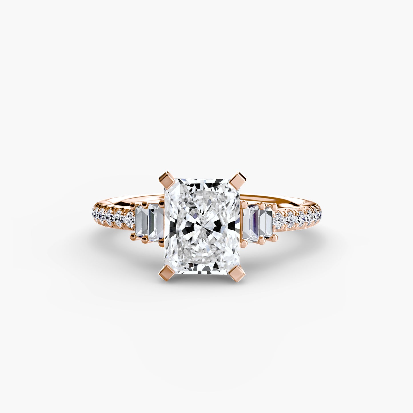 solitär pavé diamant 4