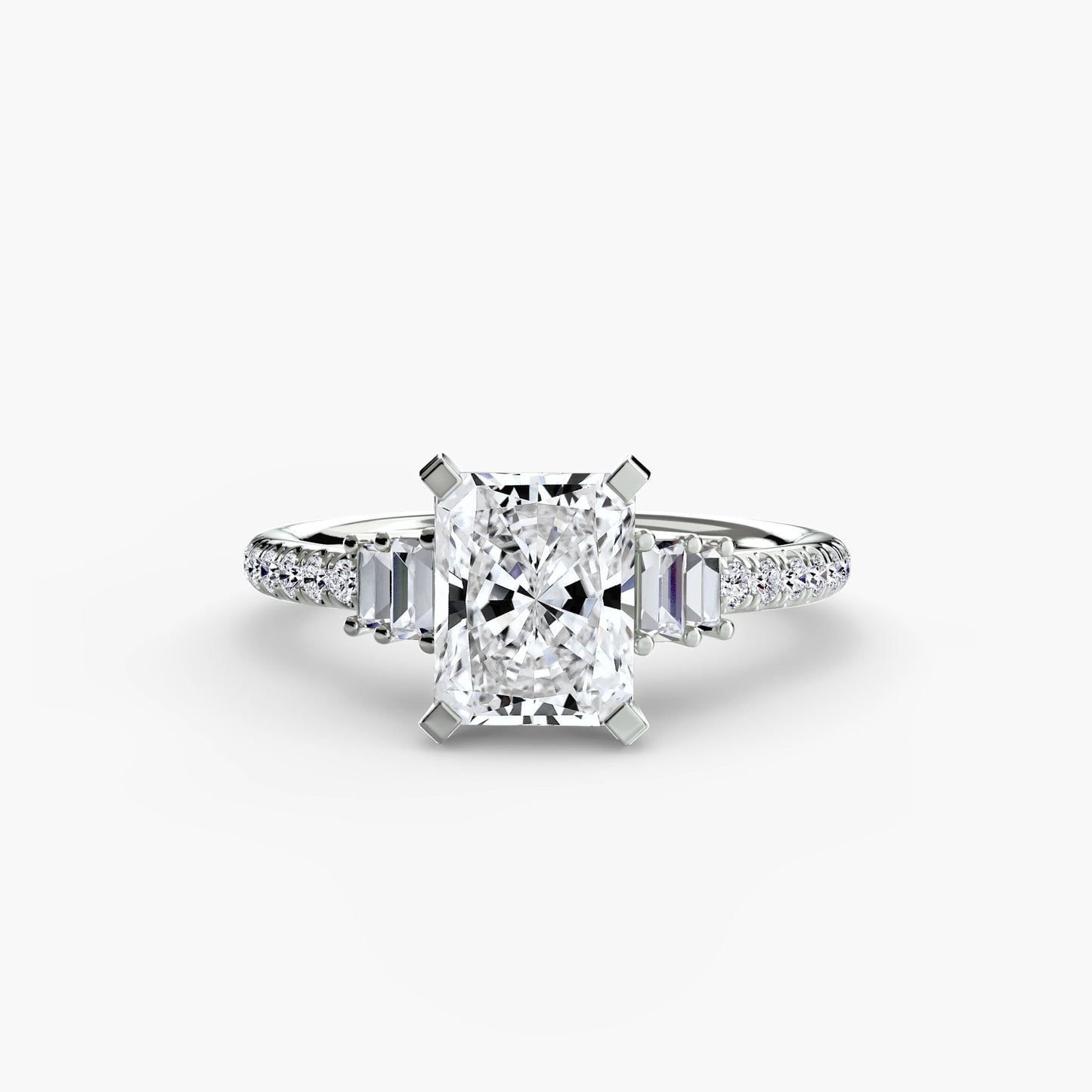 solitär pavé diamant 4