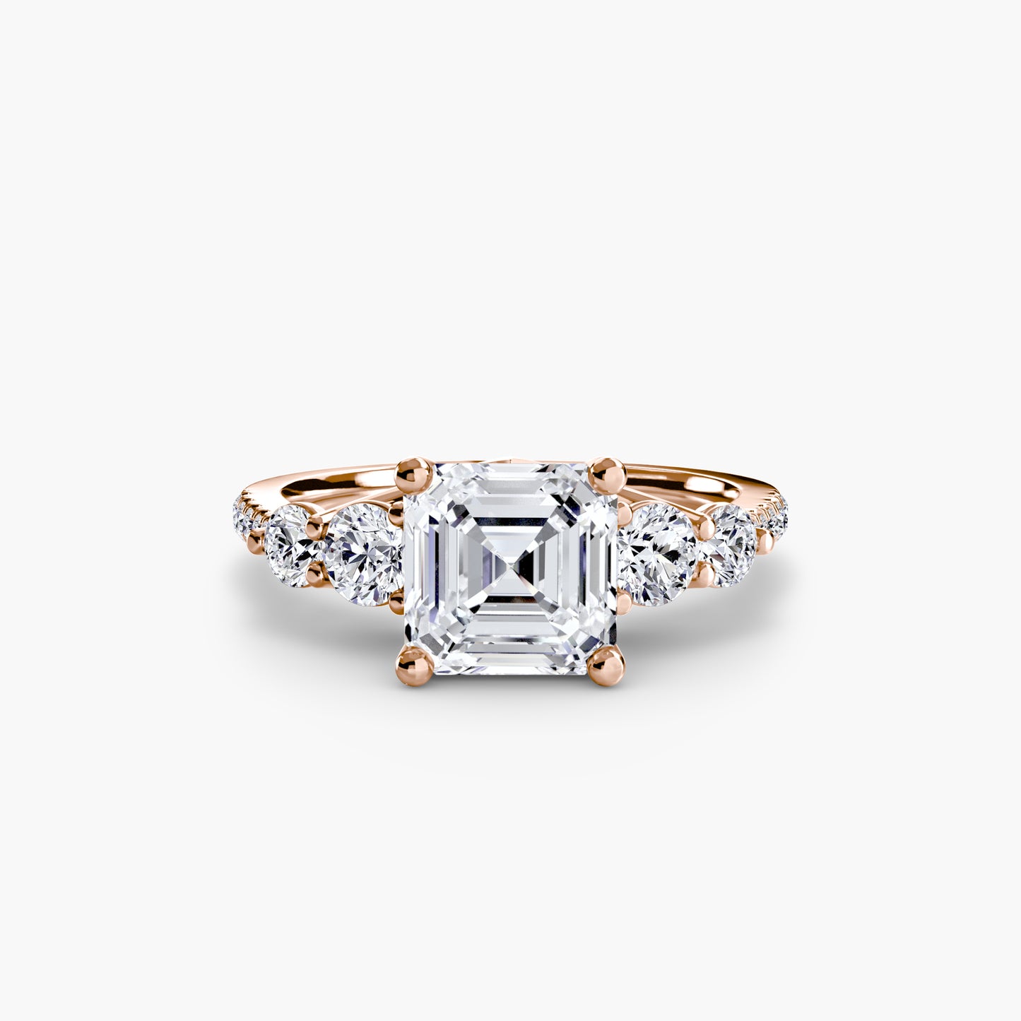Five Stone Pavé Ring
