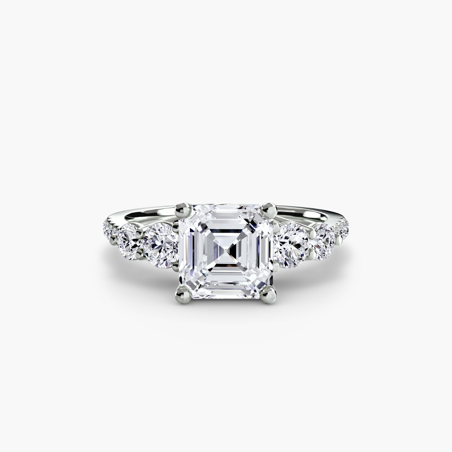 Five Stone Pavé Ring
