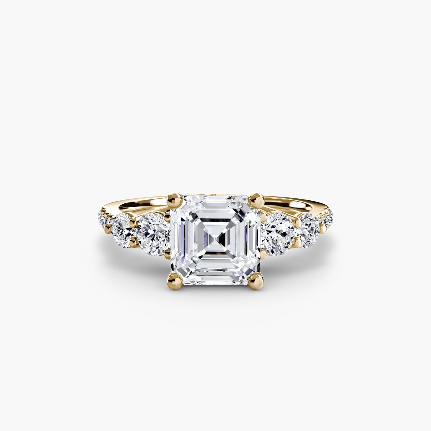 Five Stone Pavé Ring