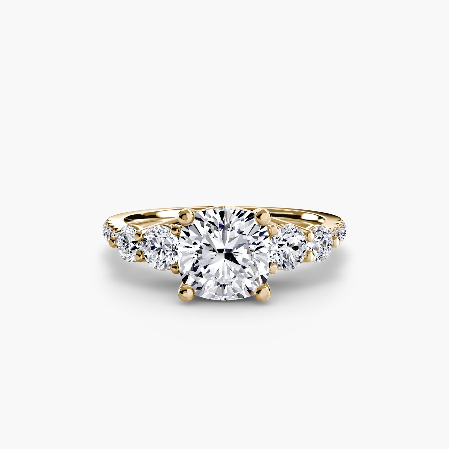 Five Stone Pavé Ring