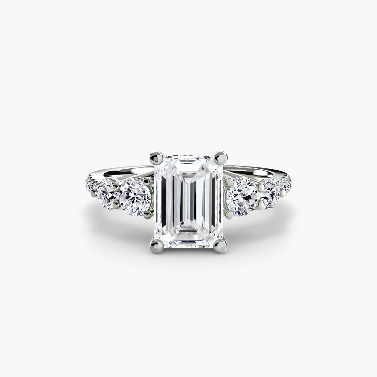 Five Stone Pavé Ring