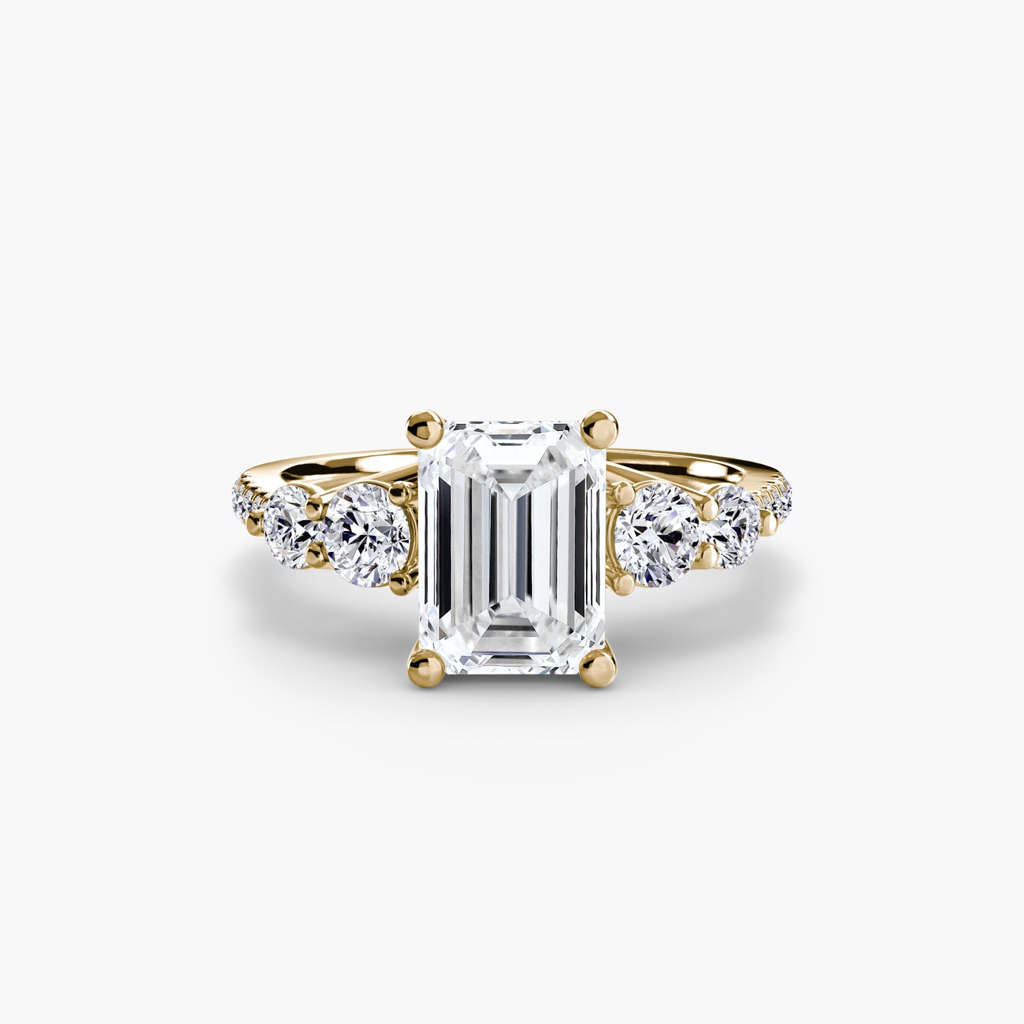 Five Stone Pavé Ring