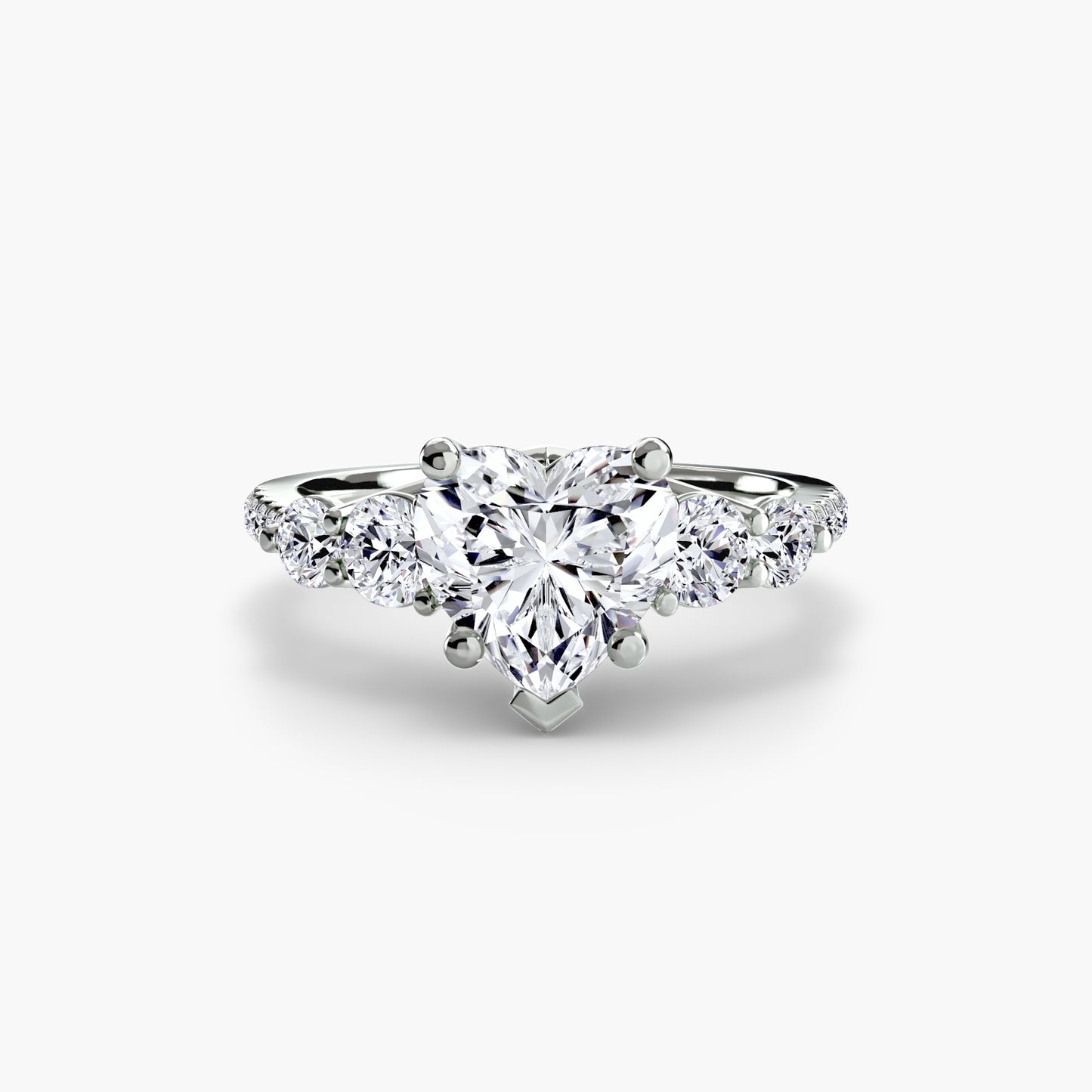Five Stone Pavé Ring