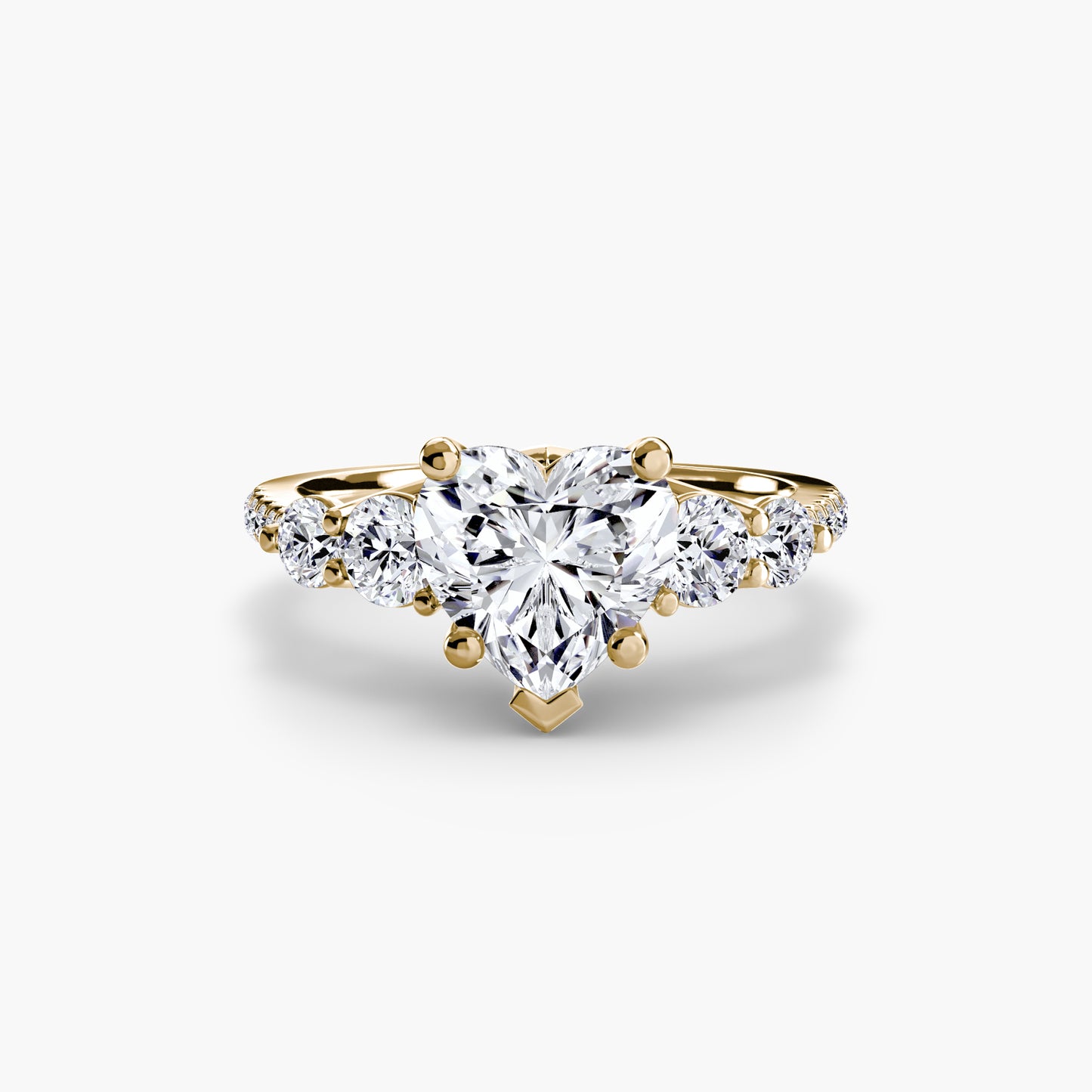 Five Stone Pavé Ring