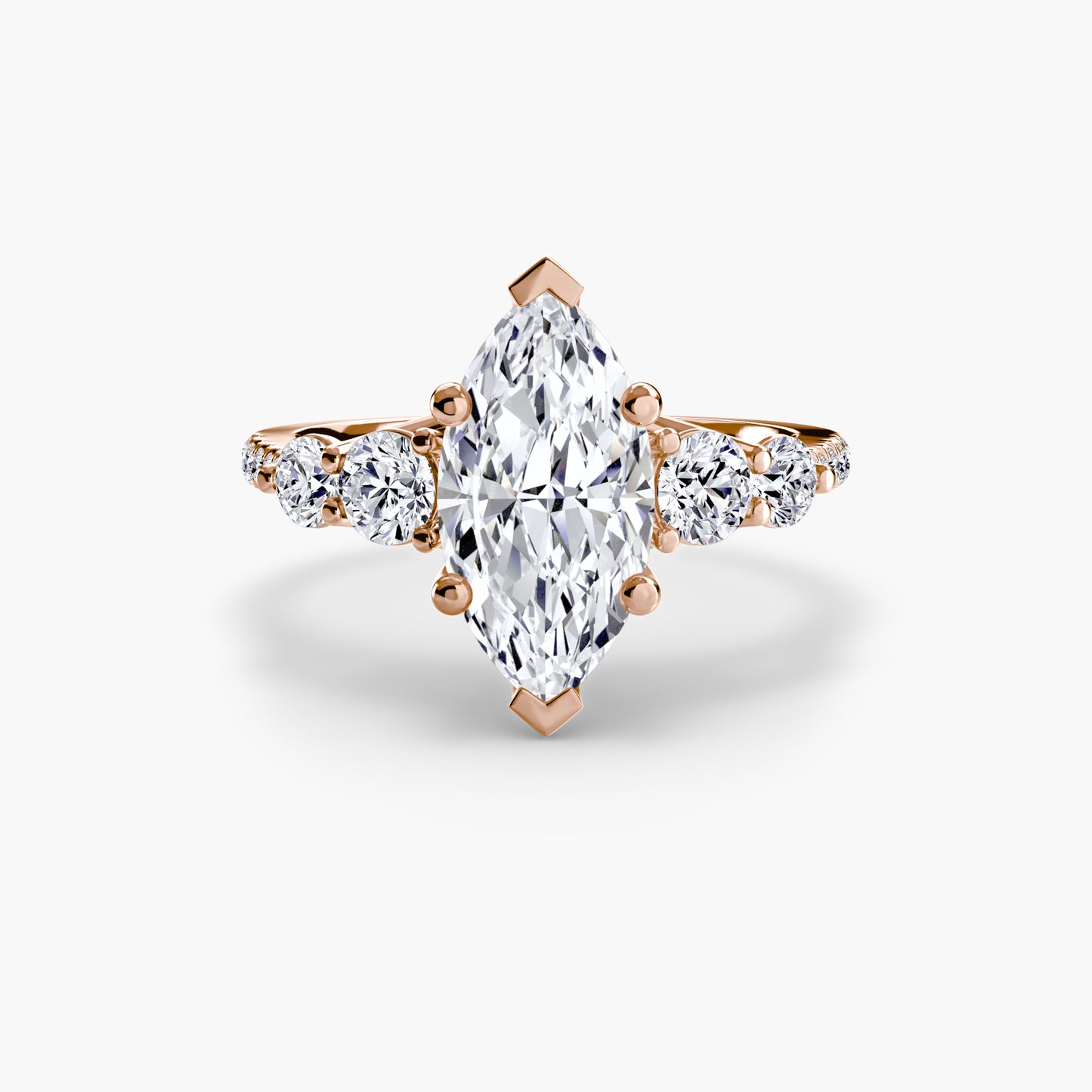 Five Stone Pavé Ring