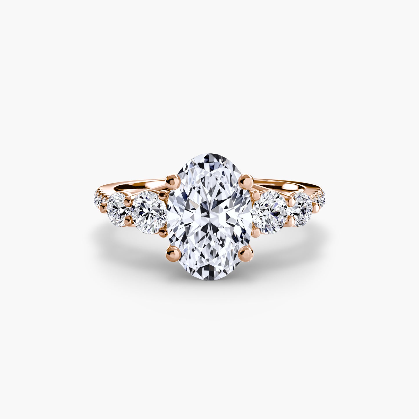 Five Stone Pavé Ring