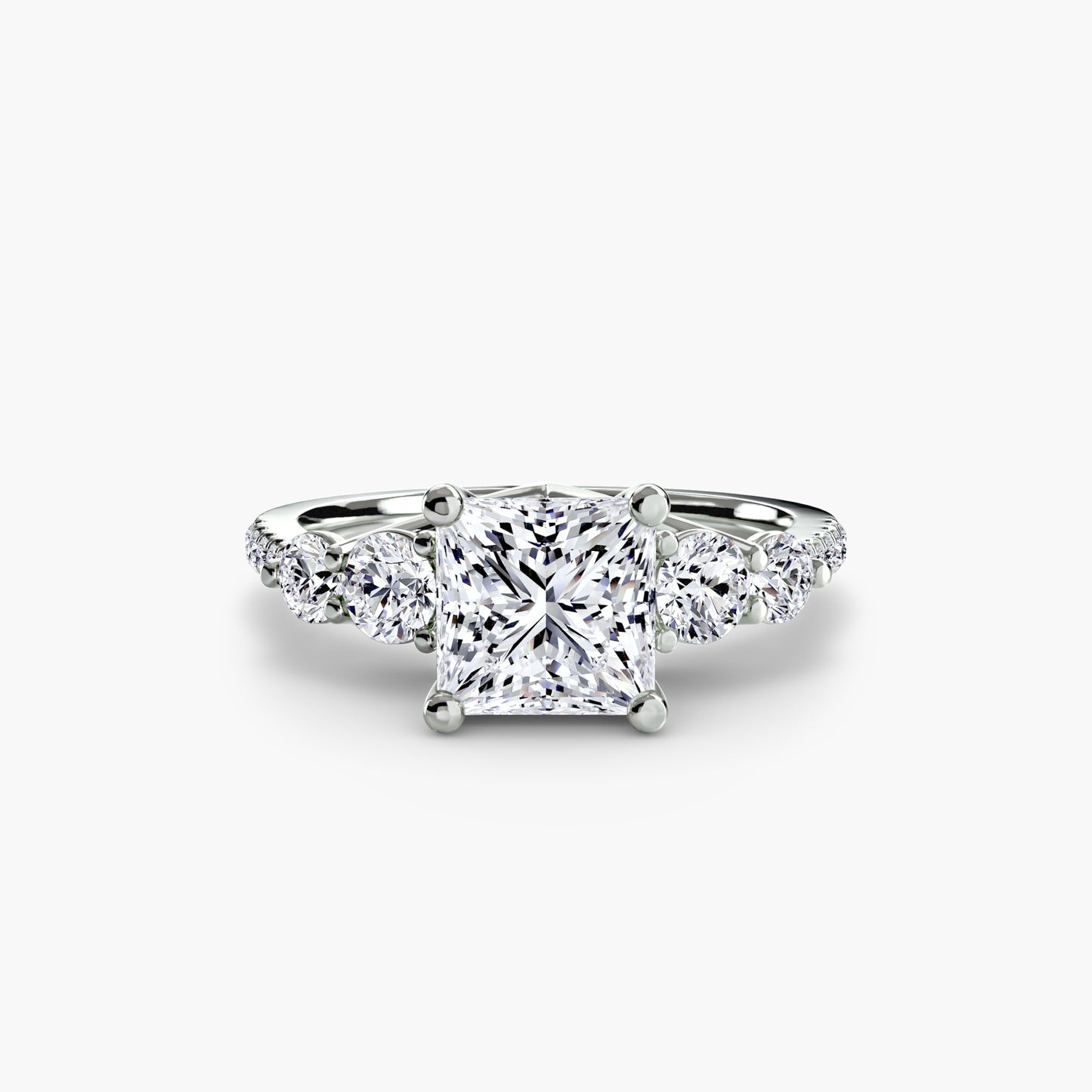 Five Stone Pavé Ring