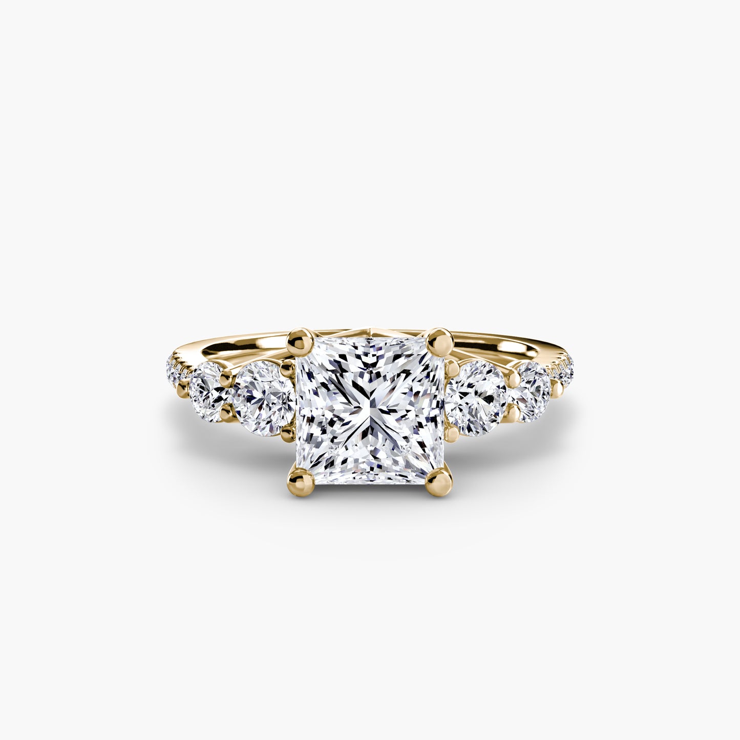 Five Stone Pavé Ring