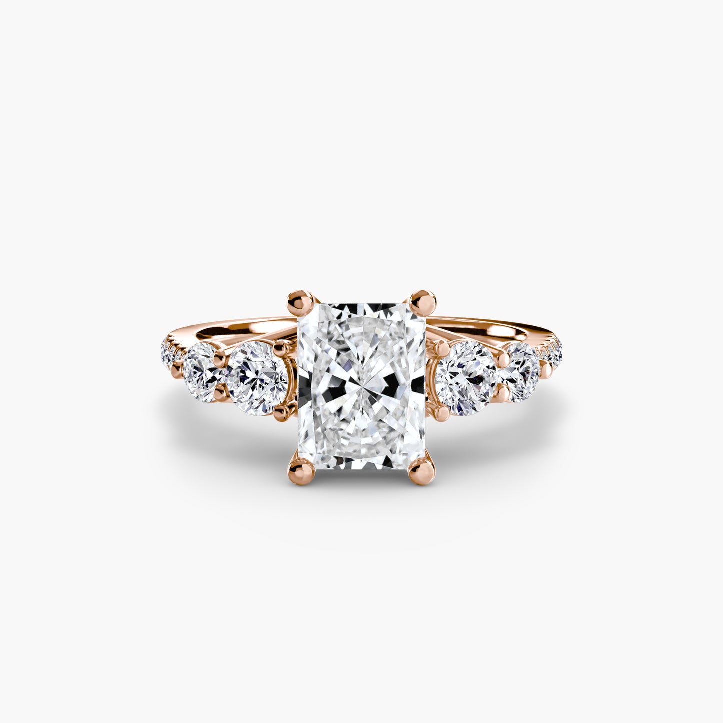 Five Stone Pavé Ring