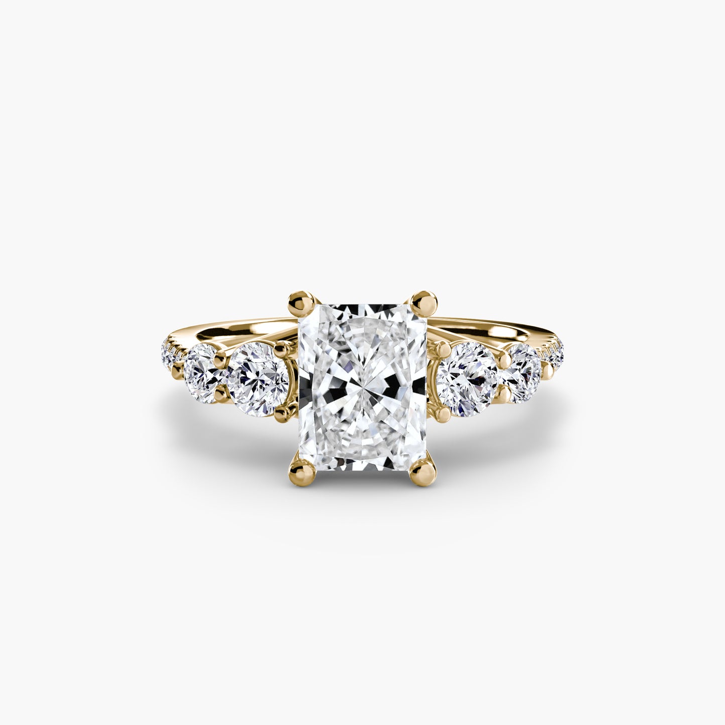 Five Stone Pavé Ring