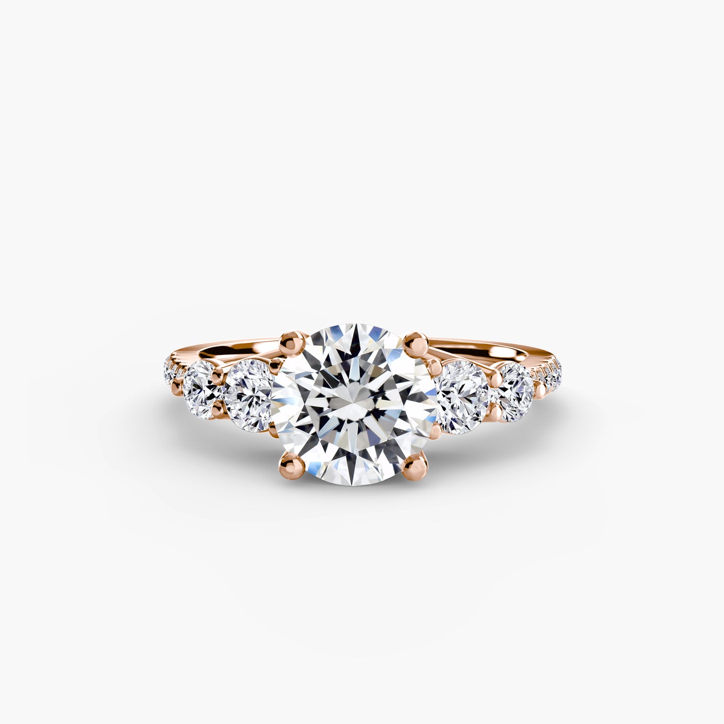 Five Stone Pavé Ring