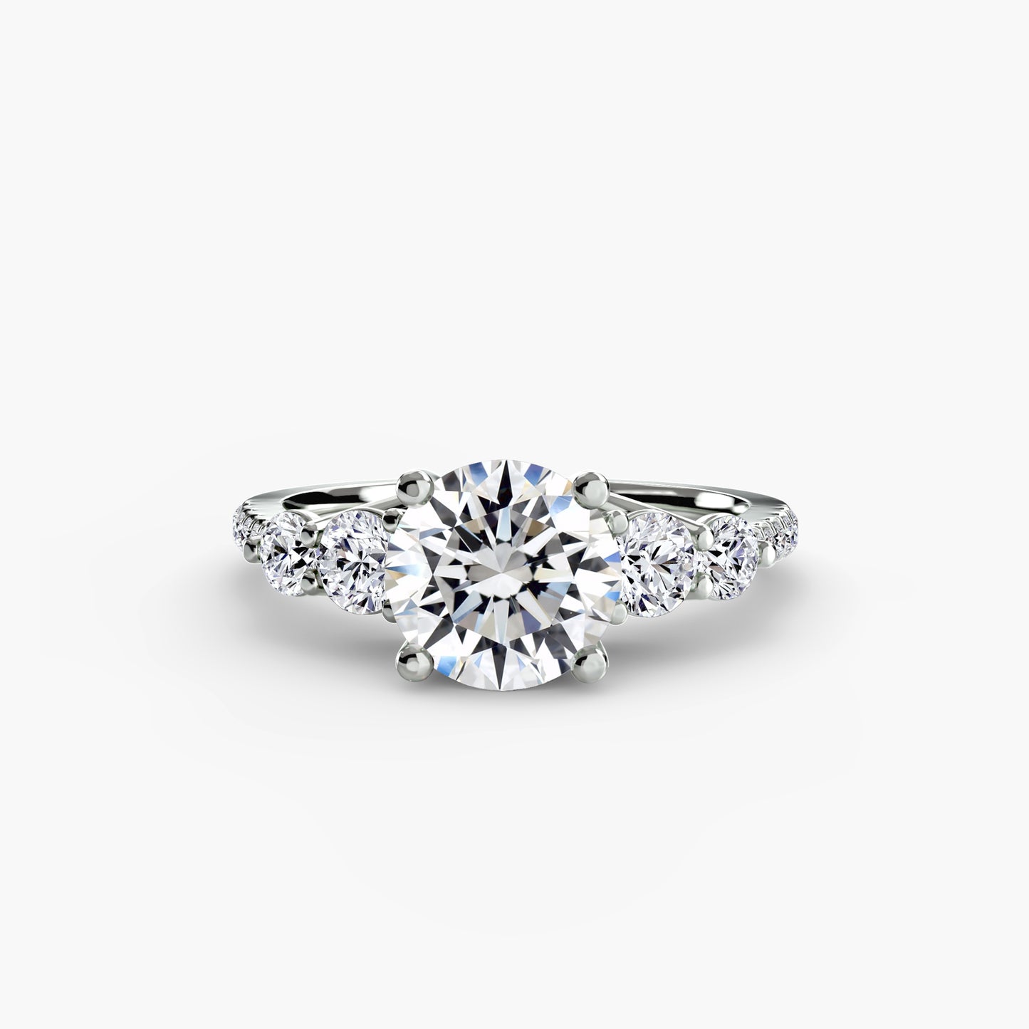 Five Stone Pavé Ring