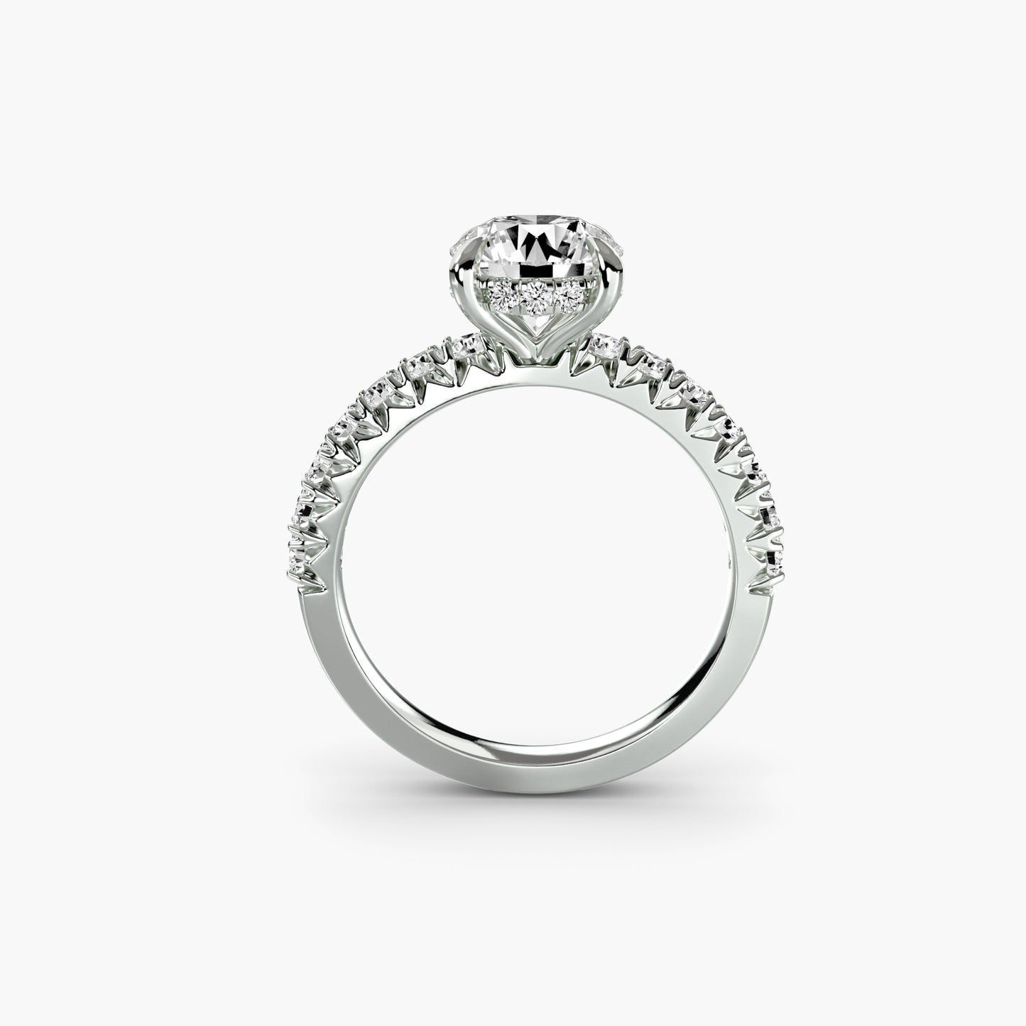 solitär pavé diamant 6