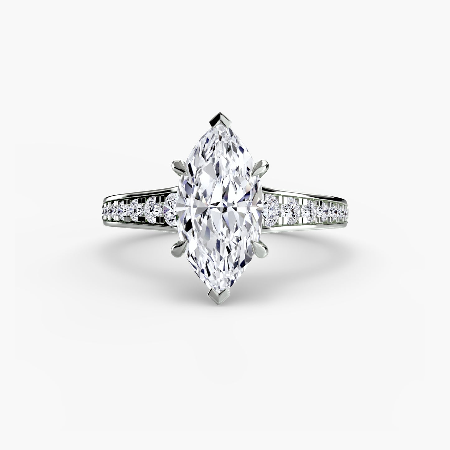 solitär pavé diamant 7