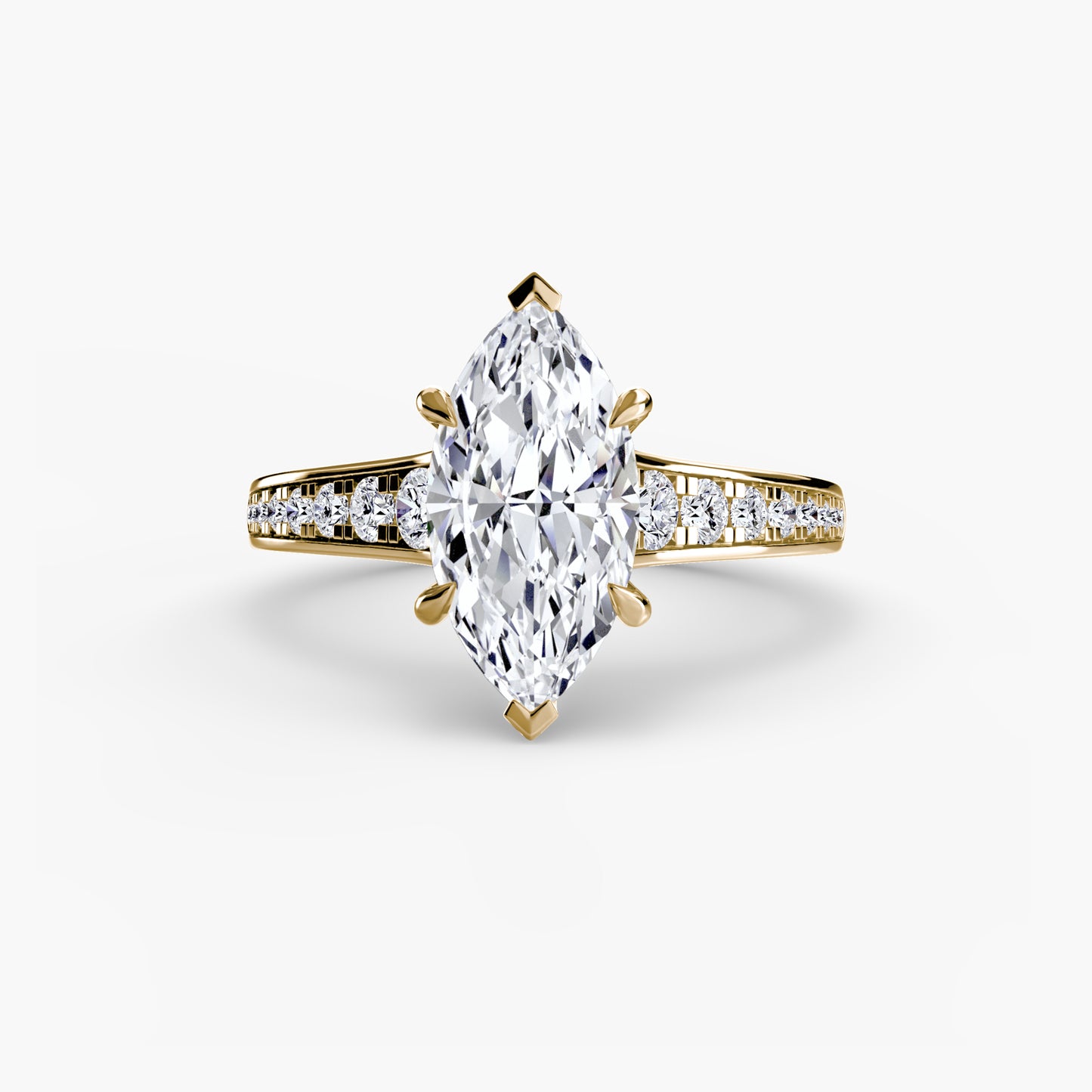 solitär pavé diamant 7