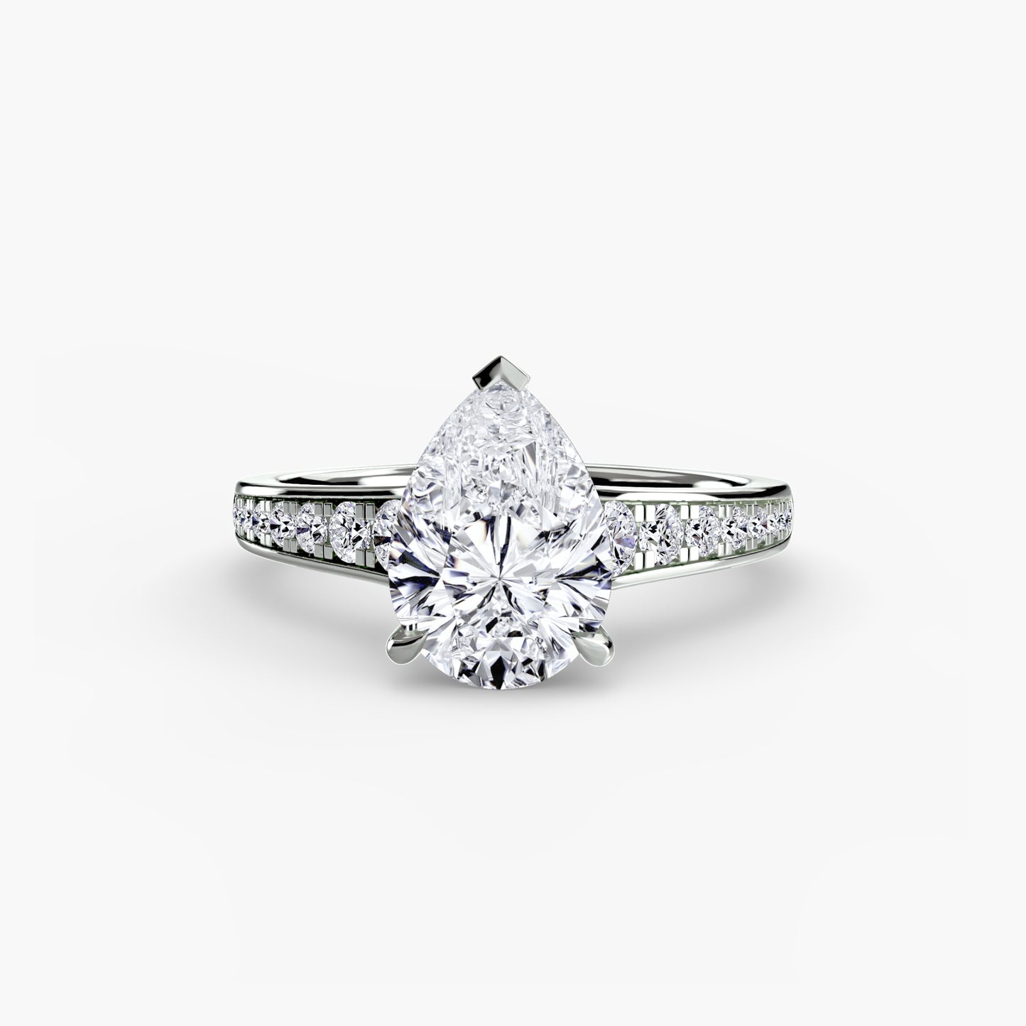 solitär pavé diamant 7