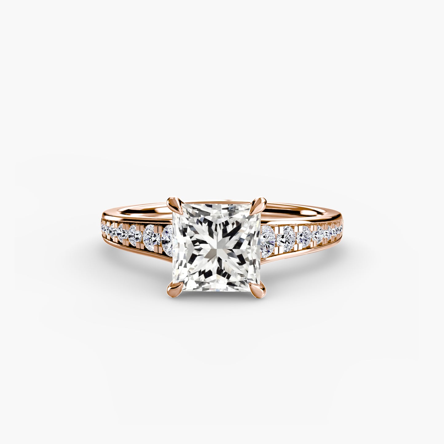 solitär pavé diamant 7