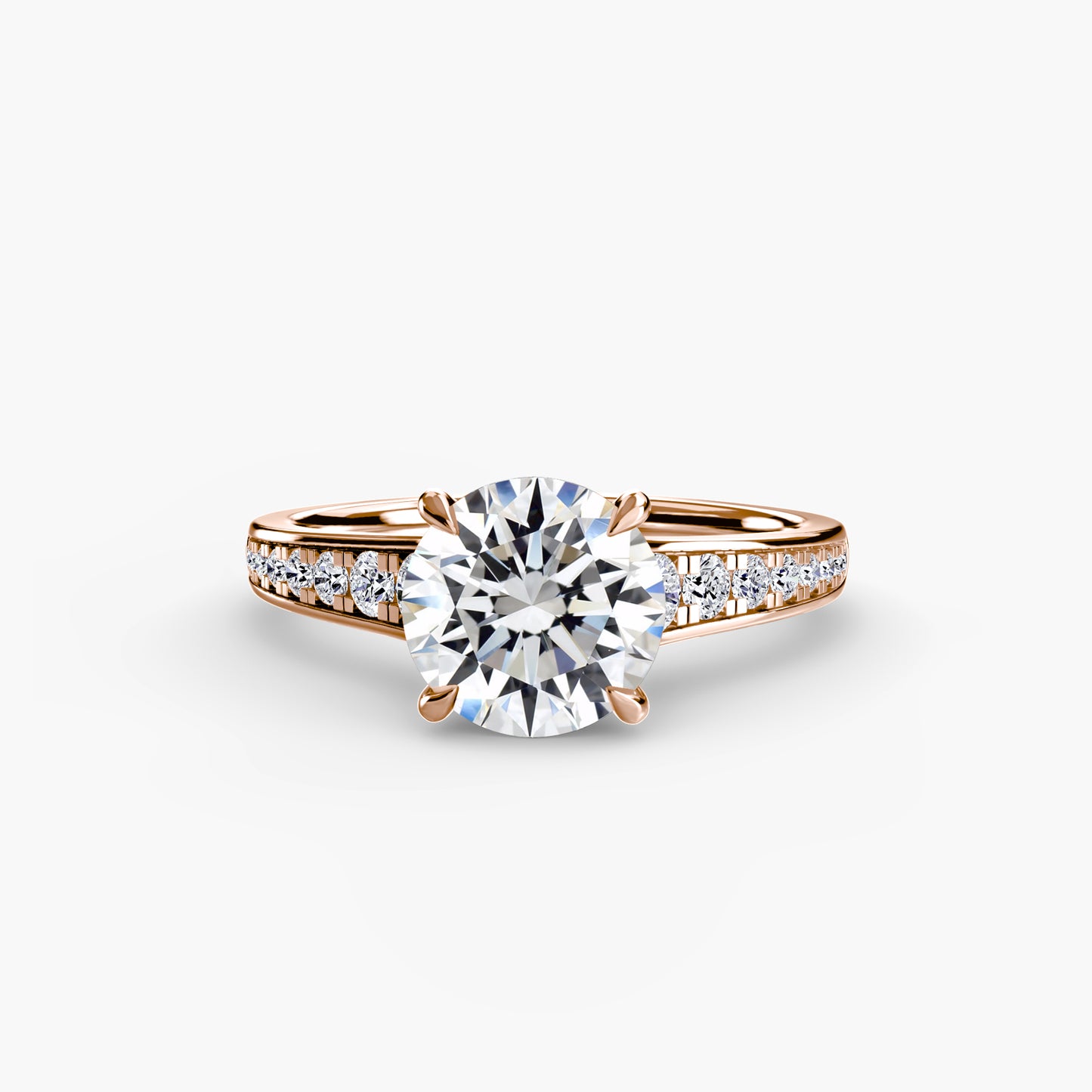 solitär pavé diamant 7