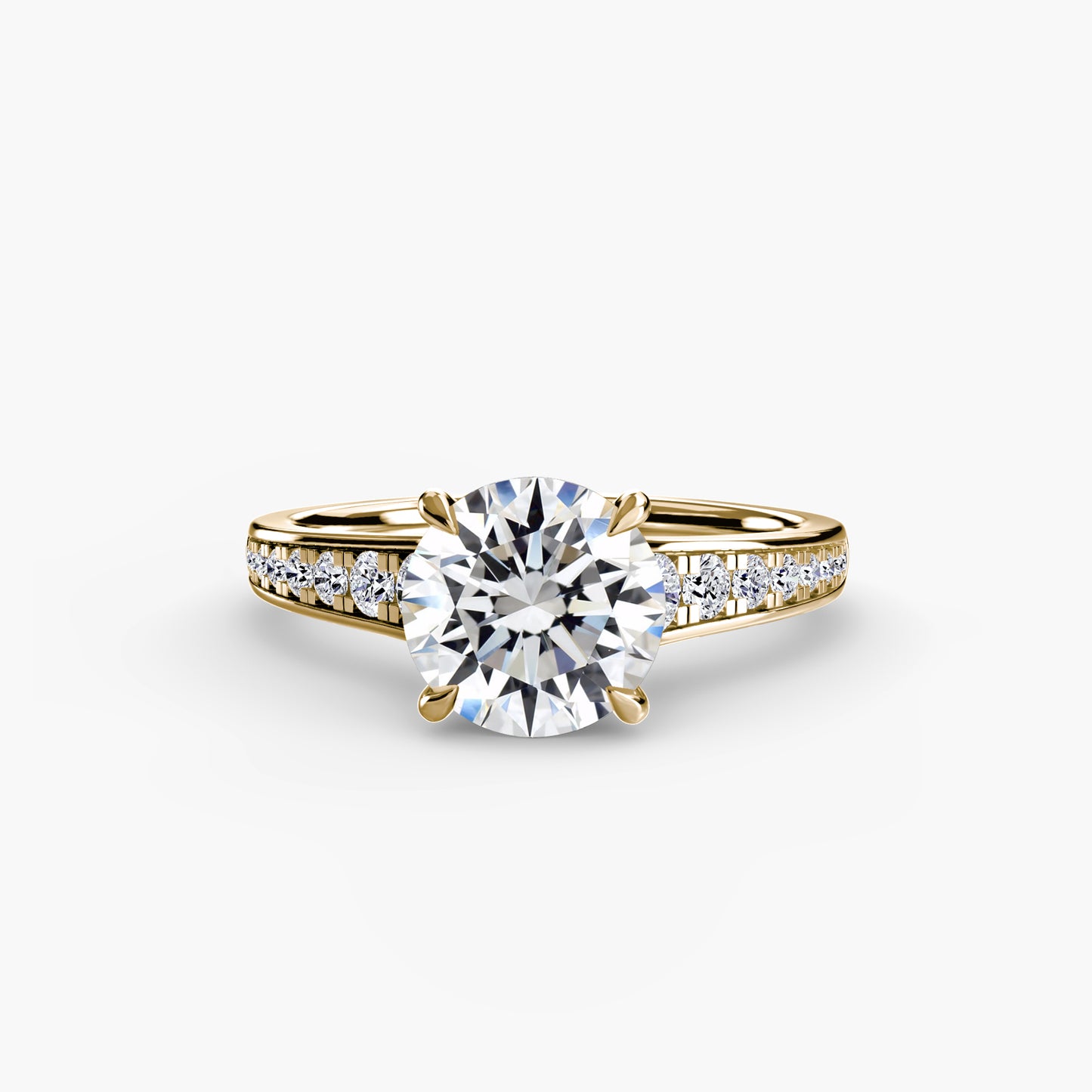 solitär pavé diamant 7