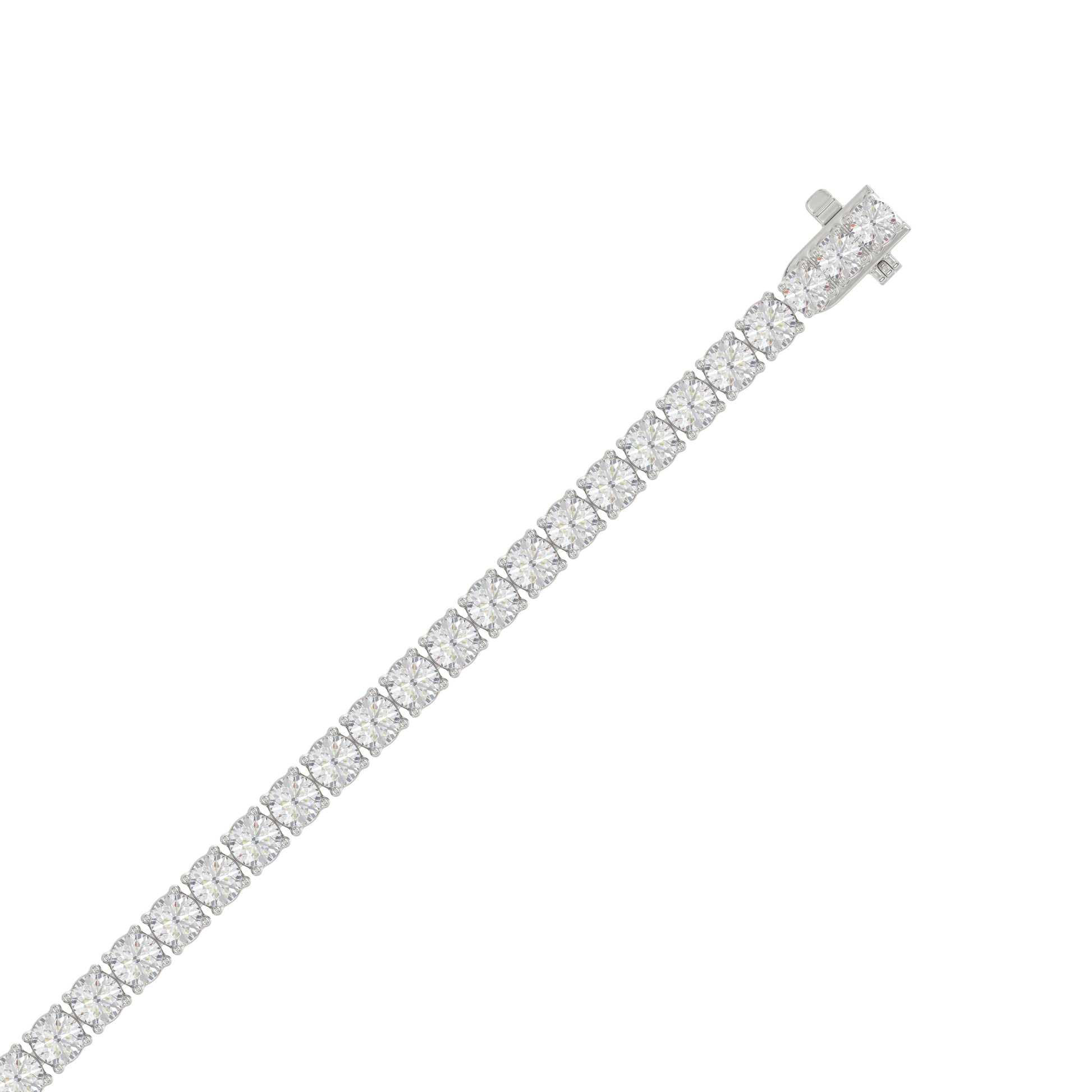 9K White Gold, top view