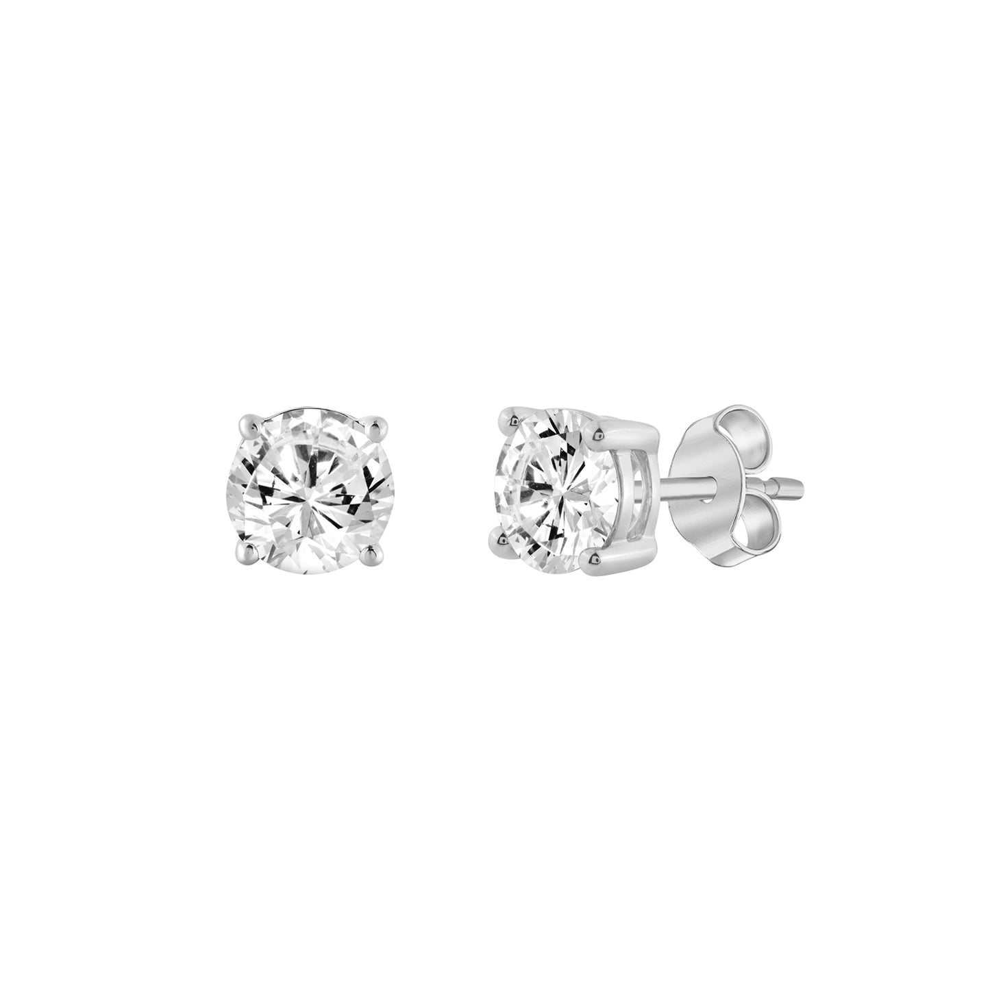 Ohrstecker 585er Weißgold 0.25ct Labor Diamanten